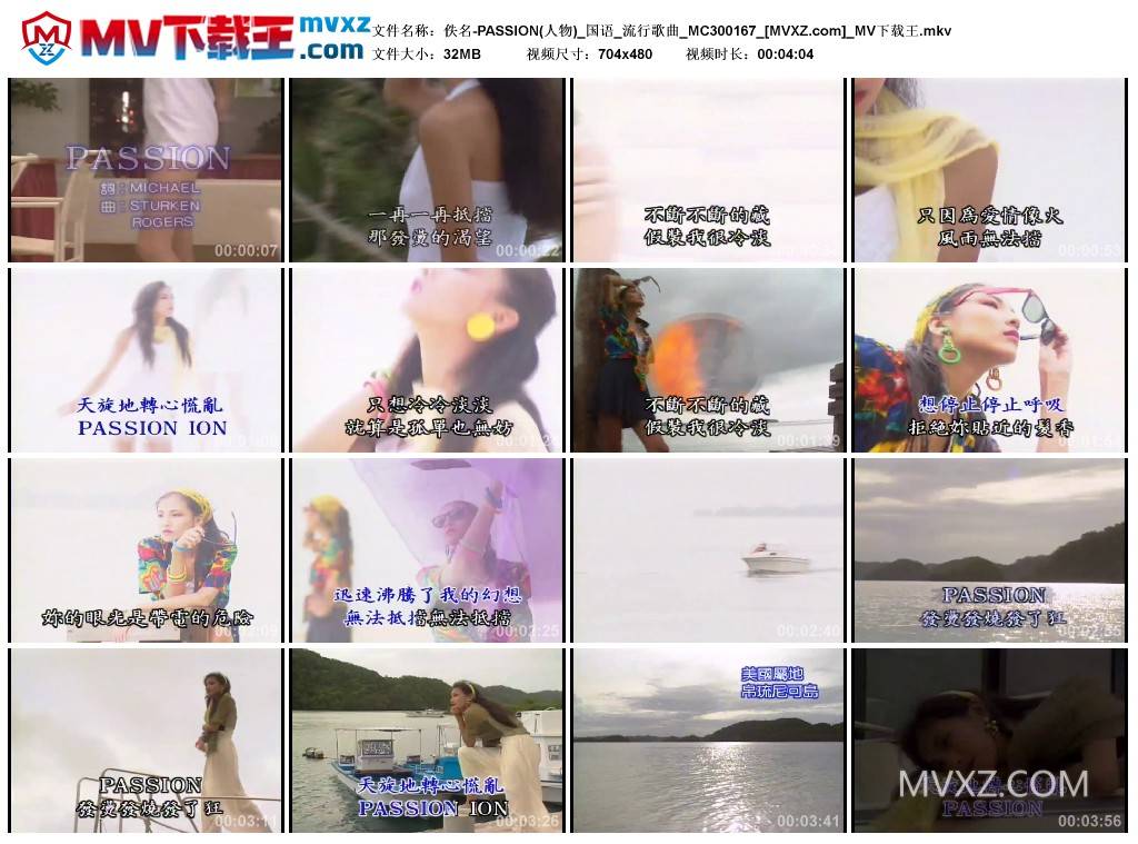 佚名-PASSION(人物)_国语_流行歌曲_MC300167